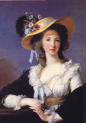 elisabeth vigee-lebrun Portrait of the Duchess de Polignac oil painting picture